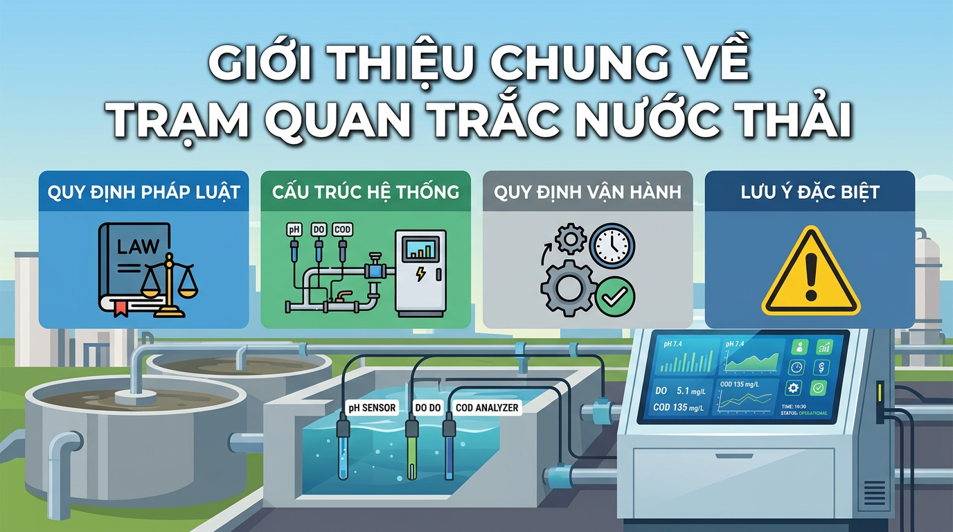 Giới thiệu chung về trạm quan trắc nước thải